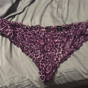 Torrid Purple Lace Thong